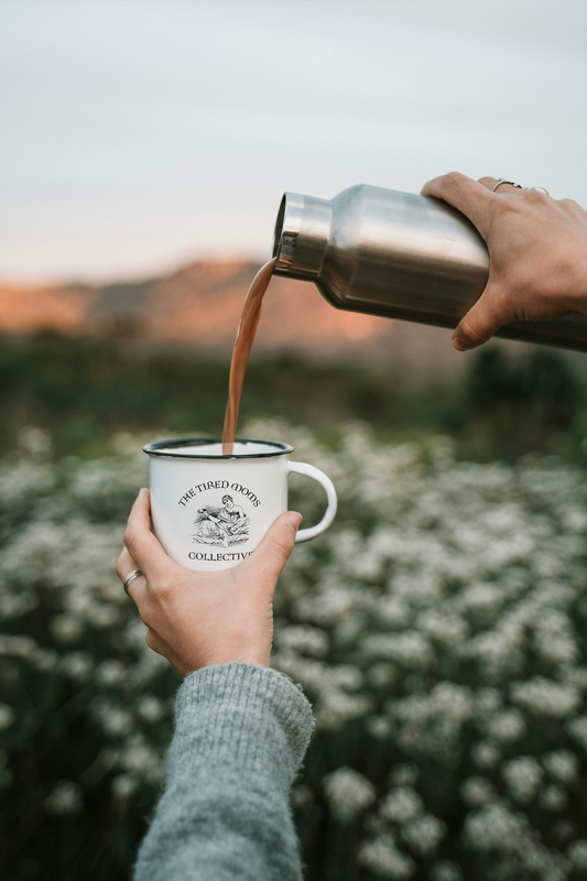 Serafina Enamel Mug